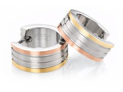 Boccia Titanium Pozlacené titanové kruhy 0592-02