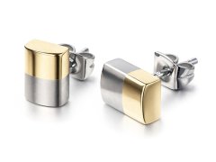 Boccia Titanium Pozlacené titanové náušnice 0509-03