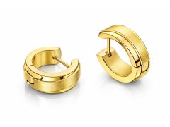 Boccia Titanium Pozlacené titanové náušnice 0560-05