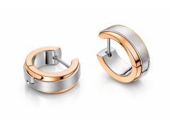 Boccia Titanium Pozlacené titanové náušnice 0560-06