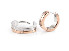 Boccia Titanium Pozlacené titanové náušnice 0563-05