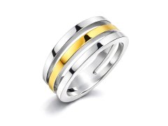 Boccia Titanium Pozlacený titanový prsten 0128-02 54 mm