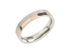 Boccia Titanium Pozlacený titanový snubní prsten 0129-07 66 mm