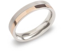 Boccia Titanium Pozlacený titanový snubní prsten 0129-07 54 mm