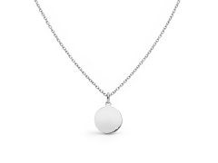 Boccia Titanium Půvabný titanový náhrdelník s&nbsp;briliantem 08065-02