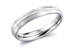 Boccia Titanium Snubní titanový prsten 0131-01 61 mm