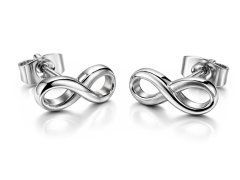 Boccia Titanium Titanové náušnice Nekonečno 05020-01