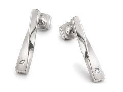 Boccia Titanium Titanové náušnice s&nbsp;diamanty 05035-02