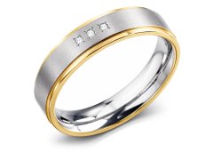 Boccia Titanium Titanový snubní prsten 0134-04 48 mm