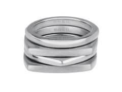 BREIL Moderní sada ocelových prstenů New Tetra TJ301 56 mm