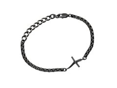 BREIL Řetízkový náramek s křížkem pro muže B.X TJ3641