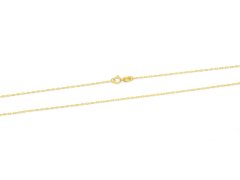 Beneto Exclusive Módní řetízek ze žlutého zlata Anker 50 cm