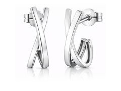 Brilio Nadčasové náušnice z&nbsp;bílého zlata 14/205.991/6 Esp