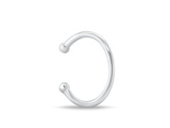 Brilio Silver Minimalistická single záušnice EA1290W