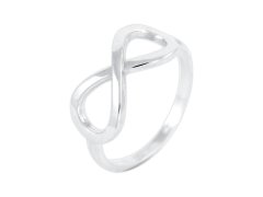 Brilio Silver Módní stříbrný prsten Nekonečno 421 001 01662 04 55 mm