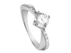 Brilio Silver Stříbrný zásnubní prsten 426 001 00533 04 53 mm