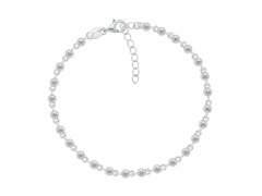 Brilio Silver Třpytivý stříbrný náramek se zirkony BRC16W