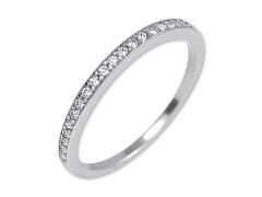 Brilio Silver Třpytivý stříbrný prsten s krystaly 745 426 001 00545 04 57 mm