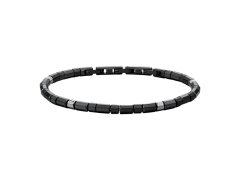 Brosway Černý pánský náramek z&nbsp;oceli Riptide BTD052