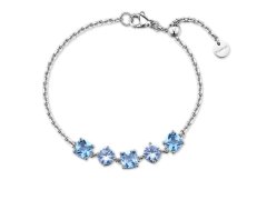 Brosway Elegantní dámský náramek s&nbsp;modrými zirkony Dreaming BIG12