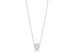 Brosway Elegantní stříbrný náhrdelník Fancy Infinite White FIW155