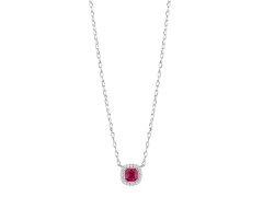 Brosway Elegantní stříbrný náhrdelník Fancy Passion Ruby FPR132