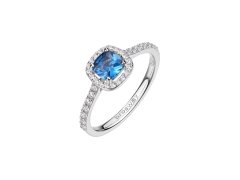 Brosway Elegantní stříbrný prsten Fancy Freedom Blue FFB129 56 mm