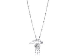 Brosway Krásný ocelový náhrdelník s přívěsky Chakra BHKN055
