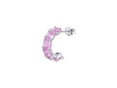 Brosway Okouzlující single náušnice Fancy Vibrant Pink FVP10