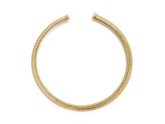 Brosway Pozlacený náhrdelník Choker Weave BWV06