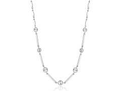 Brosway Slušivý ocelový náhrdelník s čirými krystaly Affinity BFF158