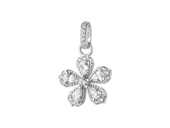 Brosway Stříbrný přívěsek Květina Fancy Infinite White FIW198