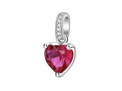 Brosway Stříbrný přívěsek Srdce Fancy Passion Ruby FPR20