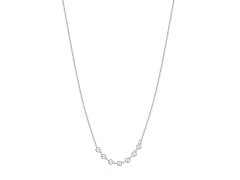 Brosway Něžný náhrdelník s čirými krystaly Symphonia BYM131