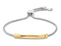 Calvin Klein Nastavitelný bicolor náramek z&nbsp;oceli Gradient Waves 35000946