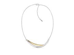 Calvin Klein Dámský bicolor náhrdelník z&nbsp;oceli Elliptical 35000847