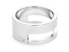 Calvin Klein Dámský ocelový prsten Geometric Essentials 35000680 56 mm