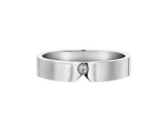 Calvin Klein Pánský ocelový prsten s krystalem CK Complete 35100109 64 mm