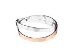 Calvin Klein Dvojitý pevný náramek z&nbsp;oceli Elliptical 35000851