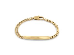Calvin Klein Elegantní pozlacený náramek pro muže Iconic Id 35100066