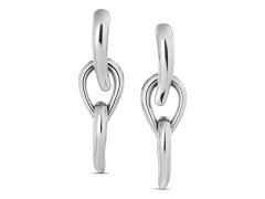 Calvin Klein Luxusní ocelové náušnice 2v1 Sculptured Drops 35000916