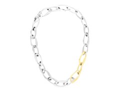 Calvin Klein Masivní bicolor náhrdelník z&nbsp;oceli Harmonious Connection 35000802