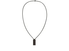 Calvin Klein Moderní černý náhrdelník z oceli Iconic Id 35000059
