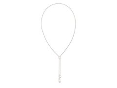Calvin Klein Moderní ocelový náhrdelník s posuvným zapínáním Sculptured Drops 35000086