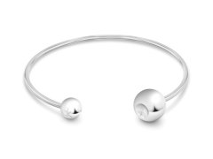 Calvin Klein Moderní pevný otevřený náramek Sculptural Bubbles 35000786