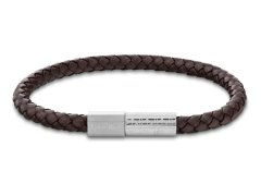 Calvin Klein Módní kožený náramek Industrial Facets 35100089