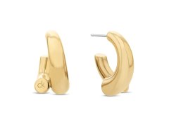 Calvin Klein Moderní kruhové náušnice z oceli Spiral 35000765