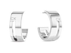 Calvin Klein Nadčasové kruhové náušnice Geometric Essentials 35000677