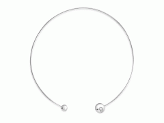 Calvin Klein Moderní otevřený náhrdelník Sculptural Bubbles 35000784