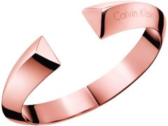 Calvin Klein Otevřený ocelový náramek Shape KJ4TPD10010 5,4 x 4,3 cm - XS
